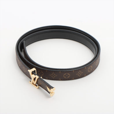 Louis Vuitton Black Pretty LV 20mm Reversible Belt [Clearance Sale]