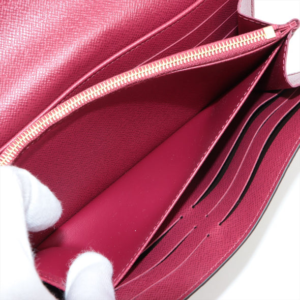 Louis Vuitton Fuchsia Monogram Sarah Wallet [Clearance Sale]