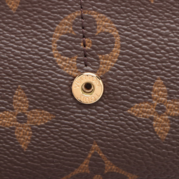 Louis Vuitton Brown Monogram Sarah Wallet [Clearance Sale]