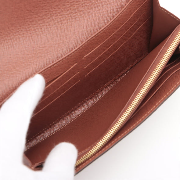 Louis Vuitton Brown Monogram Sarah Wallet [Clearance Sale]