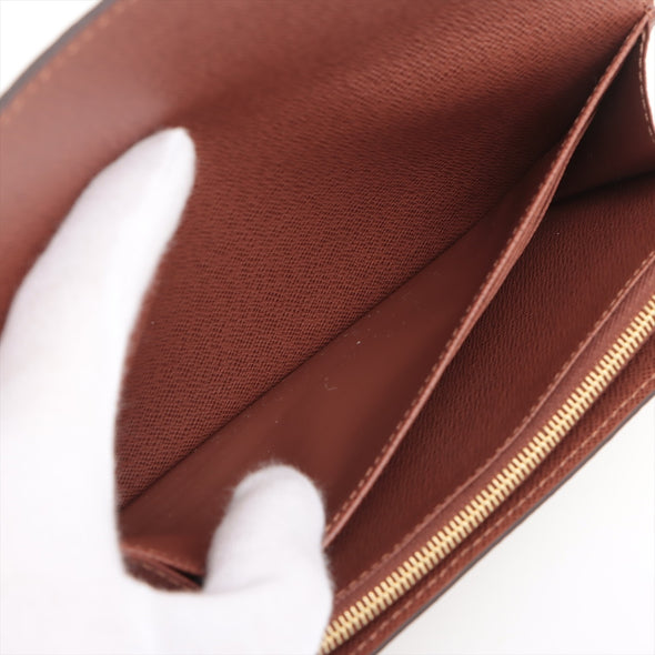 Louis Vuitton Brown Monogram Sarah Wallet [Clearance Sale]