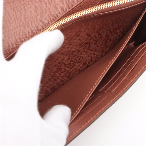 Louis Vuitton Brown Monogram Sarah Wallet [Clearance Sale]