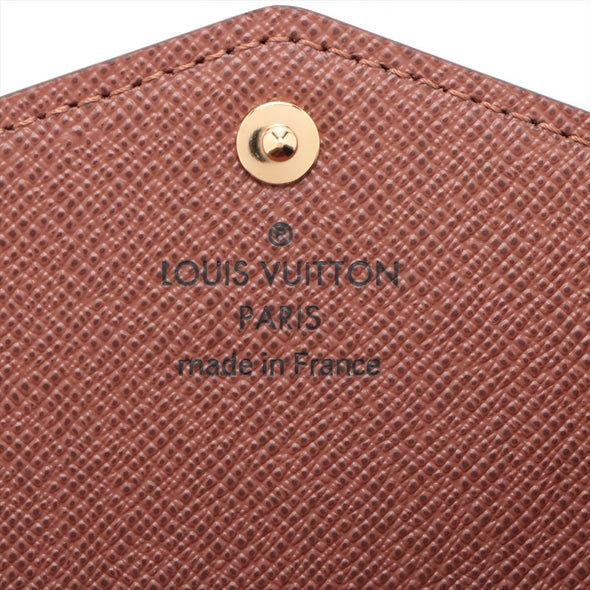 Louis Vuitton Brown Monogram Sarah Wallet [Clearance Sale]
