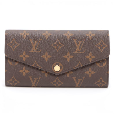 Louis Vuitton Brown Monogram Sarah Wallet [Clearance Sale]