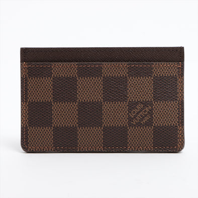 Louis Vuitton Damier Ebene Canvas Card Holder [Clearance Sale]