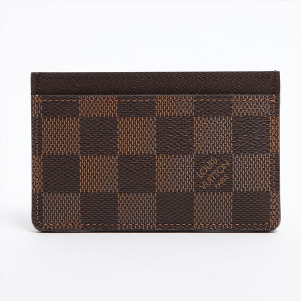 Louis Vuitton Damier Ebene Canvas Card Holder [Clearance Sale]