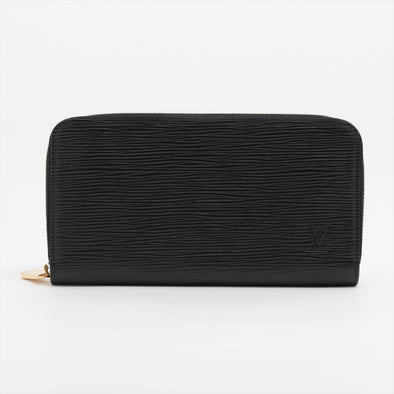Louis Vuitton Noir Epi Leather Zippy Wallet [Clearance Sale]
