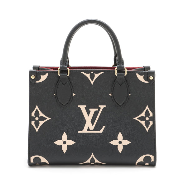 Louis Vuitton BiColour Monogram Empreinte Leather OnTheGo PM [Clearance Sale]