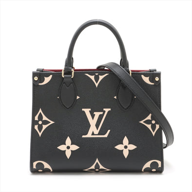 Louis Vuitton BiColour Monogram Empreinte Leather OnTheGo PM [Clearance Sale]