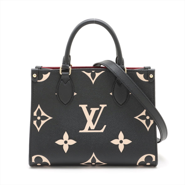 Louis Vuitton BiColour Monogram Empreinte Leather OnTheGo PM [Clearance Sale]