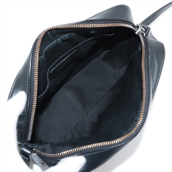 Saint Laurent Black Leather Lou Camera Bag [Clearance Sale]