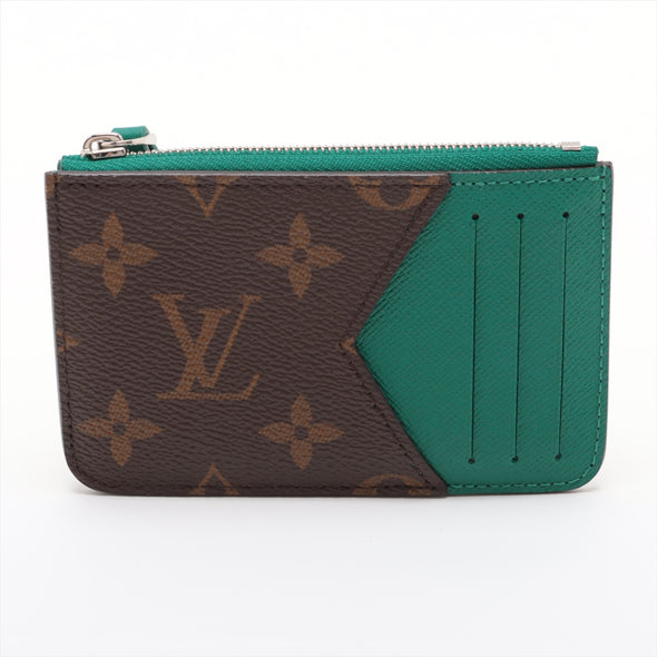 Louis Vuitton Borneo Green Monogram Romy Card Holder [Clearance Sale]