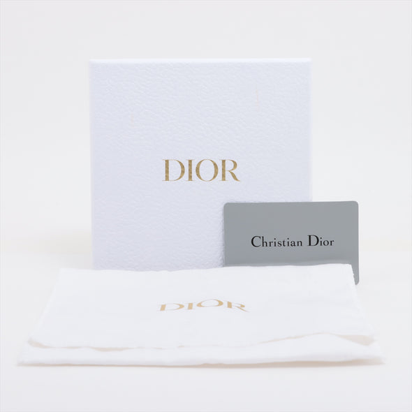 Christian Dior Black Leather Saddle Reversible Belt [Clearance Sale]