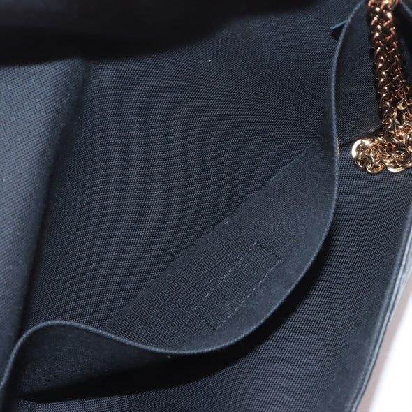 Louis Vuitton Noir Monogram Empreinte Leather Felicie Pochette [Clearance Sale]