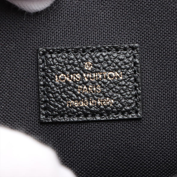 Louis Vuitton Noir Monogram Empreinte Leather Felicie Pochette [Clearance Sale]
