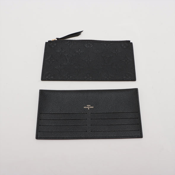Louis Vuitton Noir Monogram Empreinte Leather Felicie Pochette [Clearance Sale]
