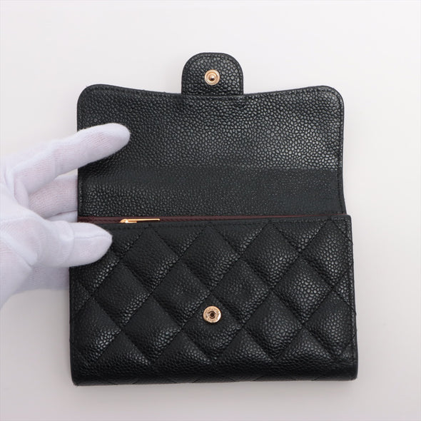 Chanel Black Caviar Leather Classic Coin Purse [Clearance Sale]
