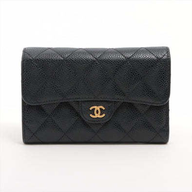 Chanel Black Caviar Leather Classic Coin Purse [Clearance Sale]