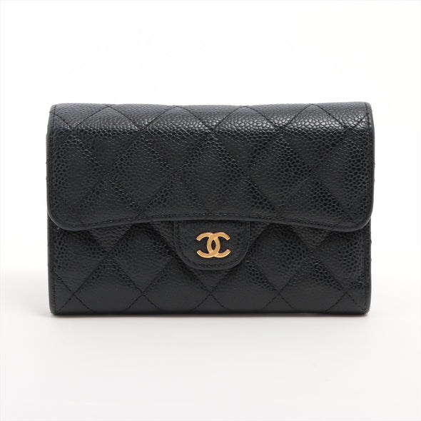 Chanel Black Caviar Leather Classic Coin Purse [Clearance Sale]