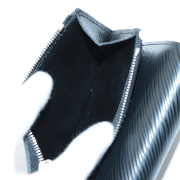 Louis Vuitton Noir Epi Leather Twist Compact Wallet [Clearance Sale]