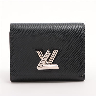 Louis Vuitton Noir Epi Leather Twist Compact Wallet [Clearance Sale]