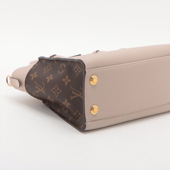 Louis Vuitton Greige Monogram On My Side PM [Clearance Sale]