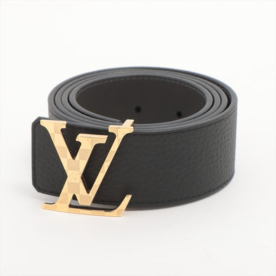Louis Vuitton Noir Leather Damier LV 40mm Reversible Belt [Clearance Sale]