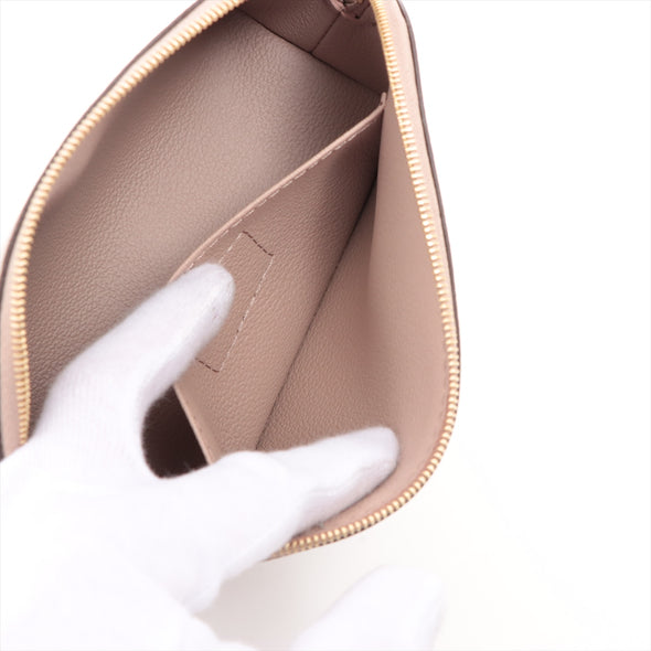 Louis Vuitton Tourterelle Bicolor Monogram Empreinte Leather Cosmetic Pouch PM [Clearance Sale]