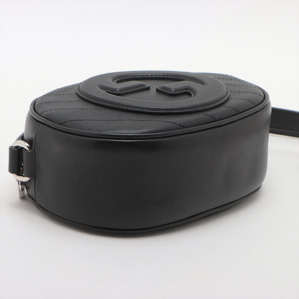 Gucci Black Leather Blondie Messenger Bag [Clearance Sale]