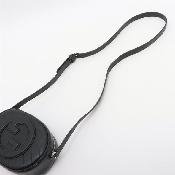 Gucci Black Leather Blondie Messenger Bag [Clearance Sale]