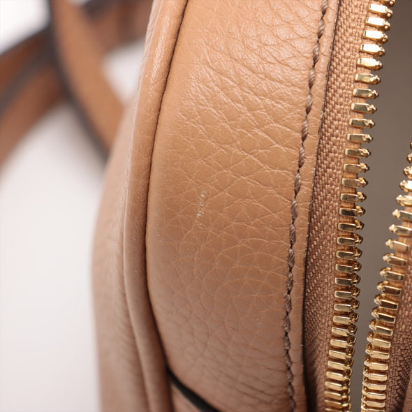 Gucci Dark Beige Soho Leather Small Shoulder Bag [Clearance Sale]