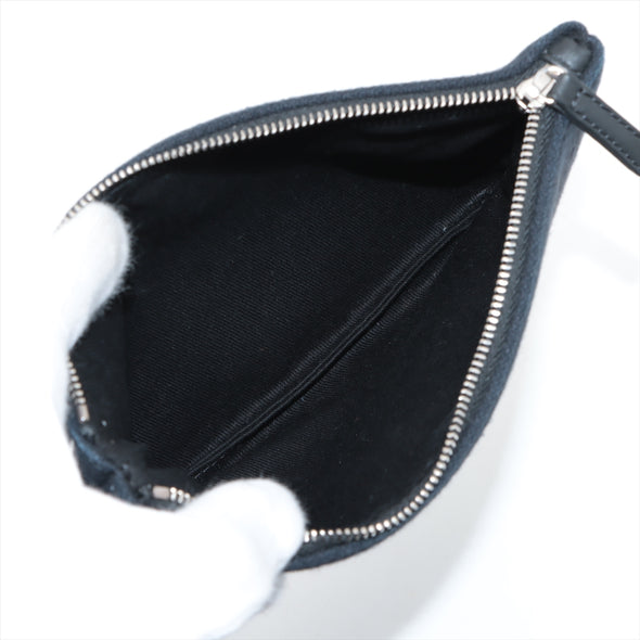 Chanel Black Canvas Deauville GM [Clearance Sale]