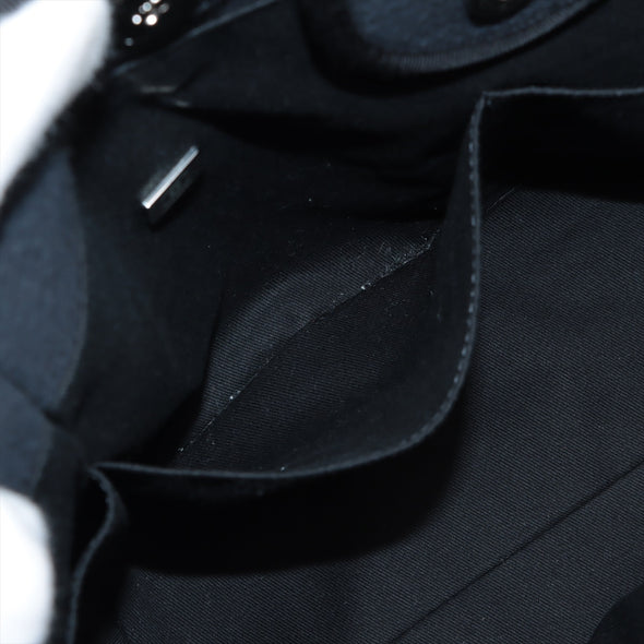 Chanel Black Canvas Deauville GM [Clearance Sale]
