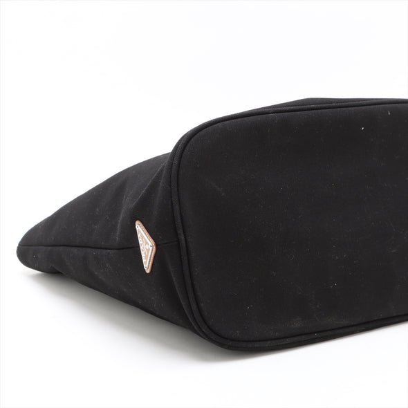 Prada Nero Canvas Canapa Bucket Bag [Clearance Sale]