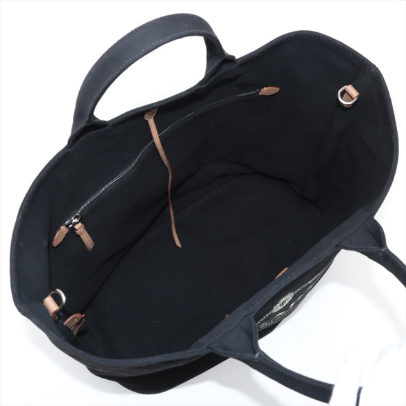 Prada Nero Canvas Canapa Bucket Bag [Clearance Sale]