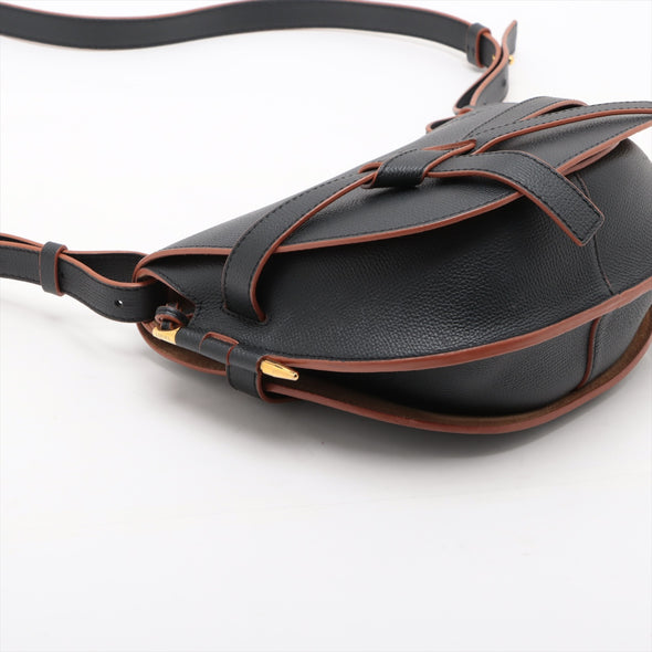 Loewe Black Leather Small Gate Dual Bag [Clearance Sale]