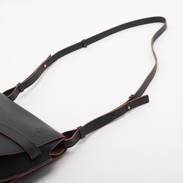 Loewe Black Leather Small Gate Dual Bag [Clearance Sale]