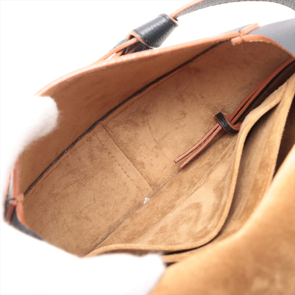 Loewe Black Leather Small Gate Dual Bag [Clearance Sale]