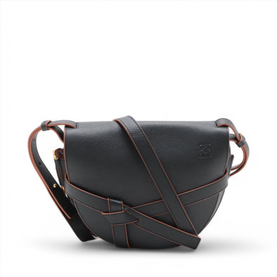 Loewe Black Leather Small Gate Dual Bag [Clearance Sale]