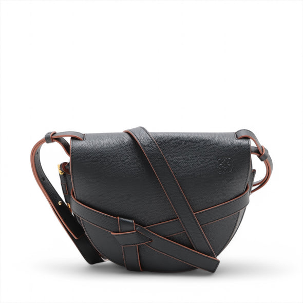 Loewe Black Leather Small Gate Dual Bag [Clearance Sale]