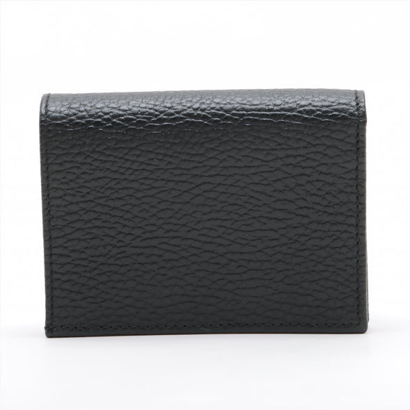 Gucci Black Leather GG Marmont Mini Wallet [Clearance Sale]