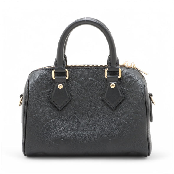 Louis Vuitton Monogram Empreinte Leather Speedy Bandouliere 20 [Clearance Sale]