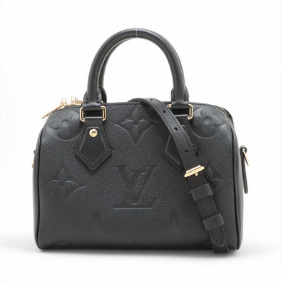 Louis Vuitton Monogram Empreinte Leather Speedy Bandouliere 20 [Clearance Sale]