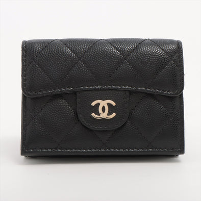 Chanel Black Caviar Leather Classic Coin Purse [Clearance Sale]