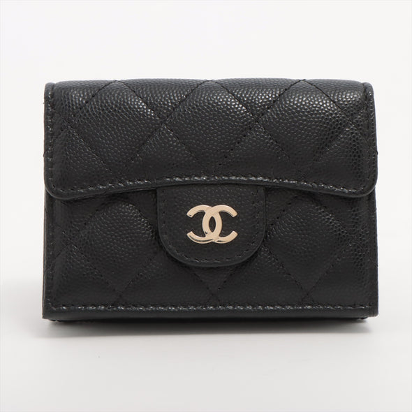 Chanel Black Caviar Leather Classic Coin Purse [Clearance Sale]