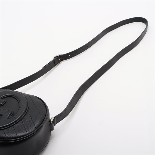 Gucci Black Leather Blondie Messenger Bag [Clearance Sale]