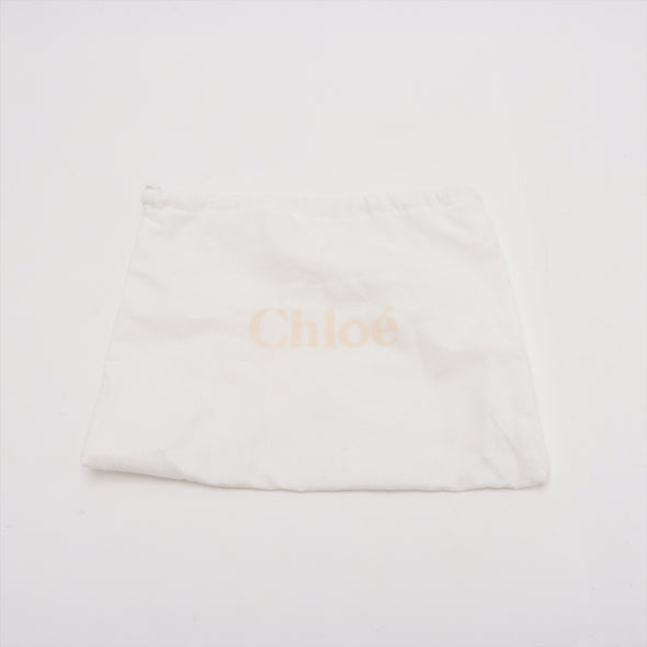 Chloe Black Beige Canvas Mini Woody Tote Bag [Clearance Sale]