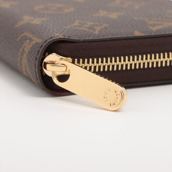 Louis Vuitton Fuchsia Monogram Canvas Zippy Wallet [Clearance Sale]