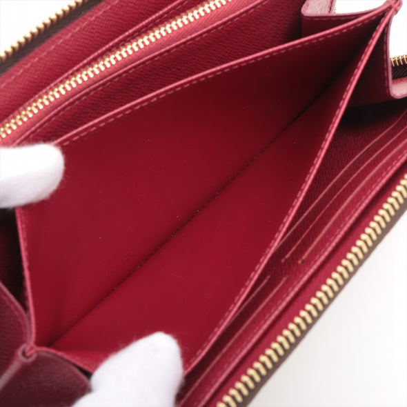 Louis Vuitton Fuchsia Monogram Canvas Zippy Wallet [Clearance Sale]