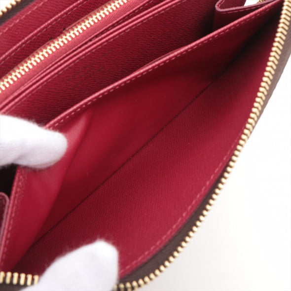 Louis Vuitton Fuchsia Monogram Canvas Zippy Wallet [Clearance Sale]